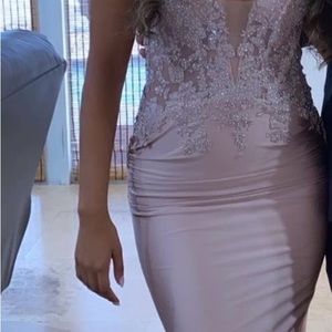 Prom dress Rose color worn once